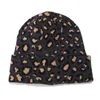 BeanieSkull Caps Herbst Winter Damen039s Leopard Outdoor Warme Strickmützen Geburtstagsgeschenke BeanieSkullBeanieSkull6119629