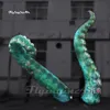 Gepersonaliseerde opblaasbare octopus-zuigarmen gesimuleerde groene lucht blaast inktvis tentakelballon voor concertpodiumdecoratie