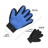 Профессиональные инструменты для очистки ухода за кошками 259 силиконовых кончиков Pet Glove Cating Gloves Плавающие волосы Снятие собак массаж Comb zl1207