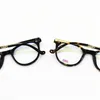 Lunettes optiques faites à la main pour hommes et femmes, Style rétro, lentille anti-lumière bleue, plaque de planche, cadre complet avec boîte 6483853