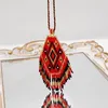 Hanger kettingen go2boho inheemse stijl lange ketting tassel handgemaakte geweven geometrische sieraden miyuki zaad kralen franjes voor dameshanger