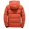 Casacos de inverno masculinos para baixo parkas jaquetas casuais com capuz quente neve outwear blusão engrossar casaco masculino marca Clothingmen'sbmte