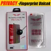 Samsung Galaxy S23 Ultra S22 S21 S20 Note20 Ultra S10 S8 S9 Note10 Plud Unlcok Anti-Peeping Film Package