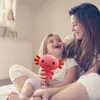 Kawaii axolotl pluszowa zabawka kreskówka urocza lalka dla dzieci dla dzieci urodziny Boże Narodzenie Halloween Prezenty domowe dekoracja 220628