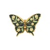 Cartoon Creative Insect Animal Brooches Set 5pcs Enamel Paint Badges Colorful Butterfly Alloy Pin Denim Shirt Jewelry Gift Bag Hat6646202