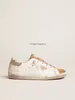 Italie Marque Golden Goosed Baskets Luxe Italie Marque Sneaker Super Star Femmes Chaussures Imprimé Léopard Pinkgold Glitter Classique Blanc Doold Dirty Designer H 6AIR