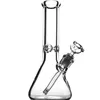 Hookahs 9mm Beaker Glass Bongs 18" 13.7" and 12" Opt Water Pipe with Smoking Accessories Elephant Joint Super Heavy