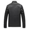 Plus size 5xl 6xl Marca motocicleta jaquetas de couro homens outono de inverno masculino jaquetas de roupas masculinas casuais casuais 220816
