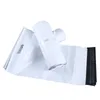 50pcs fourre-tout Express courrier blanc auto-adhésif adhésif épais étanche en plastique Poly lope sacs postaux imprimer personnalisé 220704