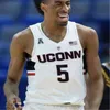 Xflsp Connecticut UConn Huskies Basketball Jersey NCAA College Paige Bueckers Walker Allen Gigi Vital Carlton Tyler Polley Gilbert James Bouknight