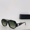 Vintage 675 solglasögon för män svart/guld/grå gradientlinser sunnies nyanser modetillbehör UV400 glasögon
