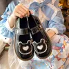 Chaussures habillées kawaii lolita charmant ours patchwork zapatillas mujer filles mary janes pu style étudiant de style japonais sweet femme 220516