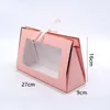 Gift Wrap High Quality Portable Flower Box Large Florist Packaging Foldable Arrangement Vase Wedding Decor Paper BagsGift