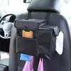 Organisateur de voiture poubelle multifonctionnelle sac étanche intérieur étanche avec poche de rangement pliant suspendu BinCar