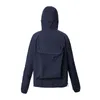 Herrjackor Grailz Double Zip High Arcade Hooded Jacket Herr- och kvinnors vindbruket