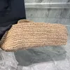 Designer femmes Lafite Straw Bags Sunshine Beach Épaule Shopping mode Voyage Crochet Grande Capacité Portefeuille Matériel Lettersh sacs fourre-tout