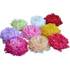 Artificial Peony Flowers Heads Diameter 20cm Silk Simulation Flower Head Decor for Home Wedding Birthday Party Decoration