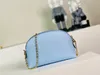 Dames designer tassen schouder mini shell tas handtassen accessoires crossbody portefeuilles schelpen cosmetische tassen m80502