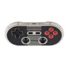 Controller di gioco portatili Wireless Bluetooth Classic 8Bitdo NES30 Pro Pulsanti completi per iOS Android Gamepad PC Mac Linux