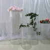 3pcs/se decoration Round Cylinder Acrylic Plinths Cake Table Pedestal Stand Pillar Balloons Rack For Baby Shower Birthday Party DIY Wedding