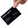 100PS Production Highend Anpassad färgdubblar för att skriva ut Business Card Design 220711