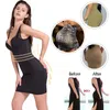 Mulheres Shapers Sexy Underdress Body Shaper Control Slips Bulifter Wait Treinador Slimming Slimming Underwear Vestido Corset Modelando Strap Shaperwear