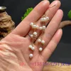 Dangle Chandelier Baroque Pearl Earrings Accessories Charms Jewelry Real 925 Silver Gifts Chinese White Luxury Fashion Beaded Vi3457120