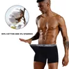 Boxer da uomo Mutandine da uomo Mutande maschili Calzoncillos Calecon Cotone morbido Sexy 3D Pouch Intimo Boxer Taglia più grande 220423