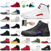 2024 With Box Twist 12 12s Jumpman Dark Concord Basketball Shoes Reverse Flu Game University Gold Arctic Punch Indigo Taxi Mens Trainers Womens