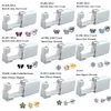 24pcs Disposable No Pain Safe Sterile Ear Stud Piercing Unit Kit For Children Nose Gun piercing Jewelry W220423