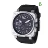 2022 Six Stitches Luxury Mens Watches Tous cadran travail Quartz Watch Top Brand Belon Rubber Men ACCESSOIRES MODIALES ACCESSOIRES DE HAUTE QUALITÉ 3353009