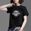 Frauen T-Shirt Neue Mode Druck T Shirt Frauen Kleidung Baumwolle Koreanischen Stil Sommer Kurzarm Rundhals Wilden Damen Tops