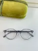 5299 new glasses popular fashion men and women vintage metal style full frame high quality black gold silver free box