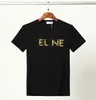 22SS Designer T-Shirt Sommer Europa Paris Polos American Stars Mode Herren T-Shirts Stern Satin Baumwolle Casual T-Shirt Frauen Mans T209o