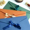 Cadeau cadeau 10pcs / set papier de ruban de haute qualité B6 DL taille enveloppes perle bricolage invitation d'affaires de mariage / cadeau enveloppescadeau