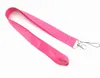 Chaveiros em branco chave lanyard lanyard charme de pescoço stap cartão de identificação portador móvel corda pendurada keyring emel22