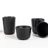 Japansk stil restaurang plast melamin cup tumblers svart bordsartiklar hotell te kopp vatten kaffekopp-tabellware sn4689