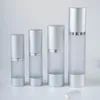30ml Frosted AS+PP Plastic Airless Pump Bottle 50ml Vacuum Refillable Lotion Bottle Packaging Cream Lotion