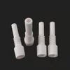 Mini NC Kiti Seramik Tırnak 10mm 14mm Erkek Nektarı Kollektörü Sigara Aksesuarları Değiştirme İpucu Saman Çivi İpuçları DAB Rigs Cam Bong Su Borusu VS Quartz Banger