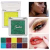 Göz Farı Glitter Göz Farı Paleti 10 Renkler Su Geçirmez Şeysiz Gölgeler Kozmetik İnci Pullar Makyaj TSLM1EYE