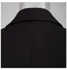 Women's Suits & Blazers Black Blazer Women's Notched Collar Long Sleeve Patchwork Designer Plus Size Loose Jacket Women 2022 Spring Wome