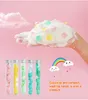 Hushållsrengöringsverktyg Mini Soap Flakes Soap Paper Portable Portable Adult Children Handtvätt