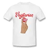 Erkek T-Shirt Vagitarian Komik Yetişkin Mizah Gömlek Yetişkinler Için Tshirt Tasarım Yaramaz Seks Vajina Cinsel Erkek T Kadın