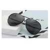 Sunglasses Vintage Brand Designer Men Black Shades Metal Reflective Sun Glasses For Women Pilot Retro TravelingSunglasses2420921