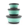 Outdoor Silicone Travel bowl Retractable Folding bowls Telescopic Collapsible Tea Cup Sports Tour Water Cups 450 D3