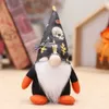 Fournitures de fête Halloween Gnomes Décor en peluche Sorcière à la main Suédoise Tomte Nisse Ornements scandinaves Elf Nain Enfants Cadeau XBJK2208