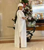 Etnische kleding Nigeria Ladies Caftan Jurk Afrikaanse jurken voor vrouwen 2022 Traditionele losse Abaya Musulman Boubou Robe Afrikaine Femme Clot