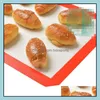 الحصير Sile dab (16.5 × 11.6 بوصة) حصيرة طاولة خبز من لوحة الخبز لخبز الشمع الجاف من الزجاج الزجاجي الجاف.