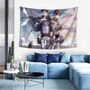 Tapissries Anime Tapestry Boho dekoration heminredning kawaii rum hippie tapiz väggmålning vägg strand mattapestries