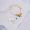 Chaînes Bracelets de bracelet extensibles Bracelet blanc de fil réglable pour la fabrication de bijoux à bricoler soi-même amgOD